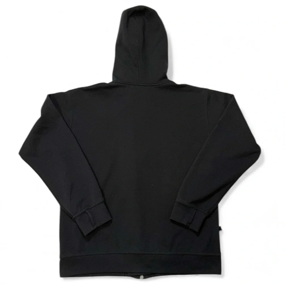Nike Yoga Dri-FIT Full-Zip Fleece Men's Black‎ Hoddie Jacket - Medium